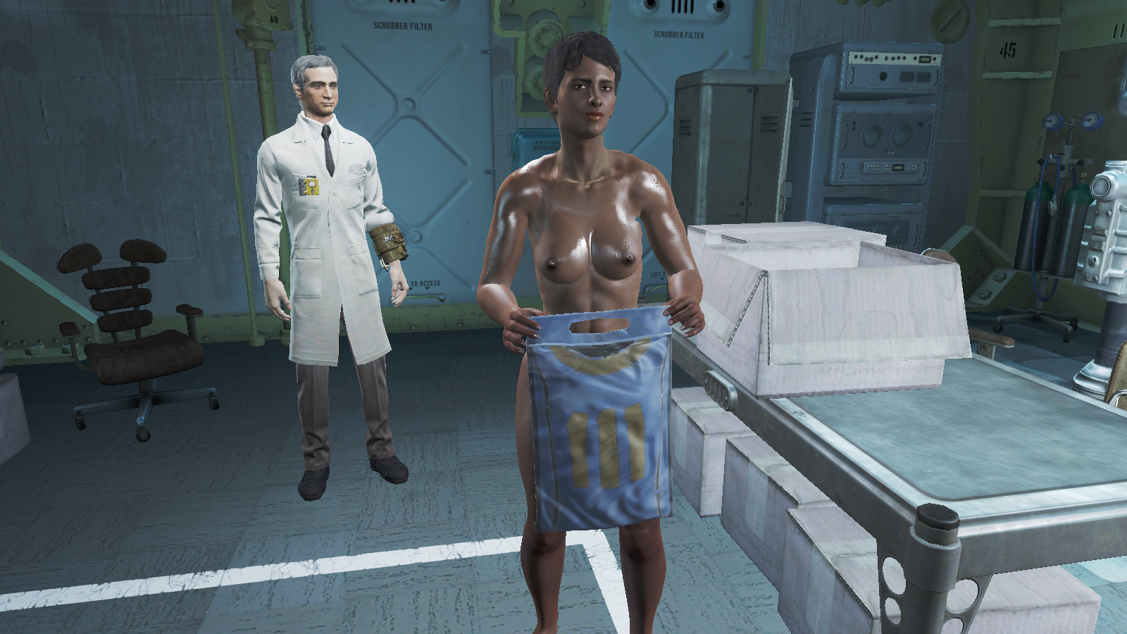 Naked  vault suit 111