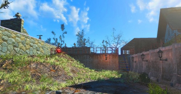 В новом "Альянсе", вход в зону отдыха