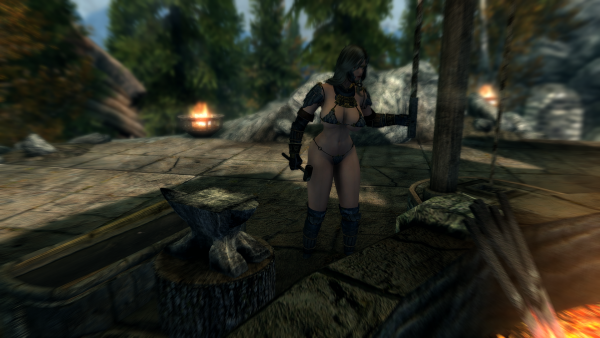 SkyrimSE Вооружится чем нибудь потяжелее