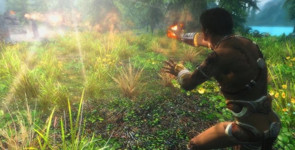 Эйран на поле боя..