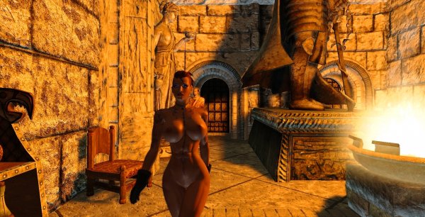 Enderal. Шэйла с другой причёской