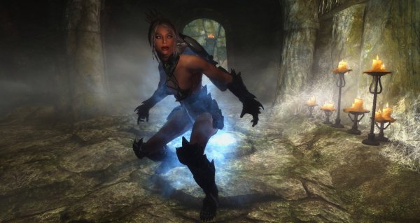 Моя Фалмерка пошла за обломком Вутрад