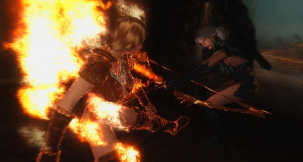 А иногда приходиться стрелять с близи..