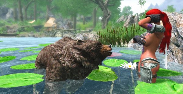 "Шэйла и медведь"  Enderal