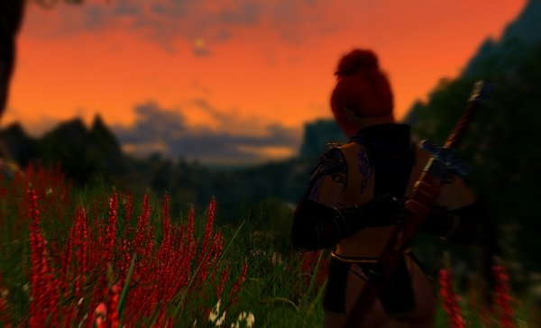 Шэйла вышла из развалин храма. Enderal