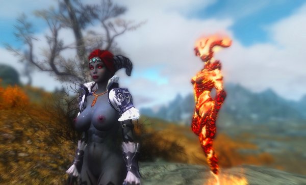 Моя Даркнес суккуб, с лордом-атронахом