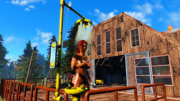 Автобус так и не приехал и Мулл пошла в душ