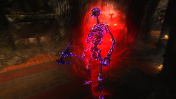 Скелет: Ой! Меня заколдовали ))