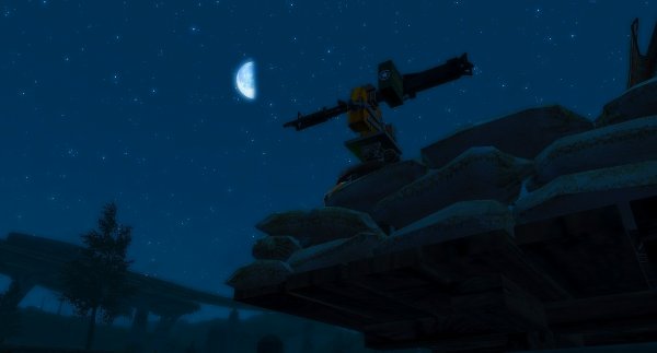 В ночи.. Fallout4