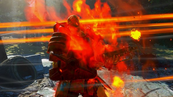 "Жарим" супермутанта. Fallout4