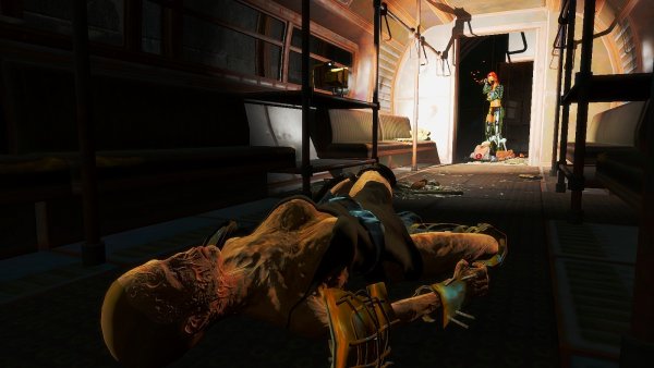 В метро. Fallout4