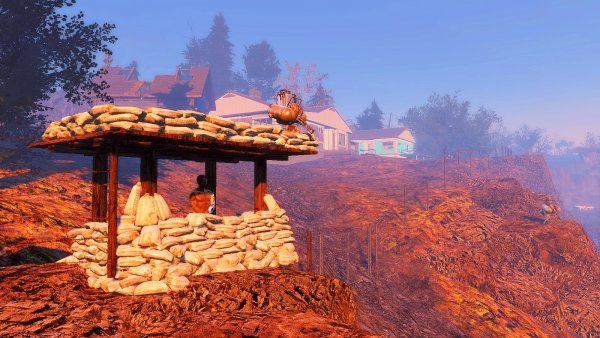 Котедж на берегу - достроила! Fallout4