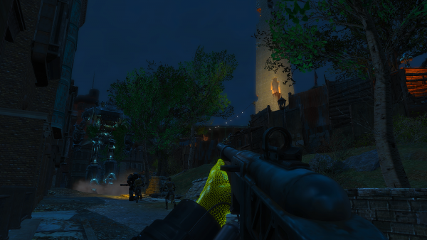 Ночная "демонстрация" Fallout4