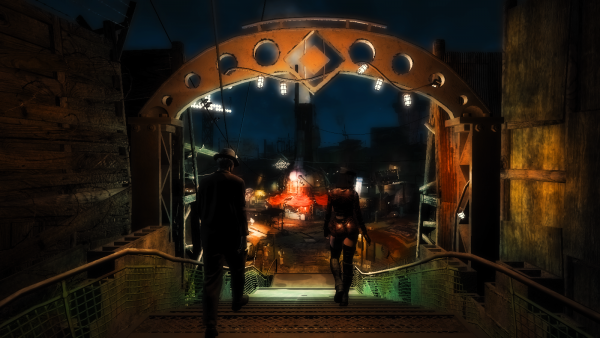 А вот и Даймонд Сити..