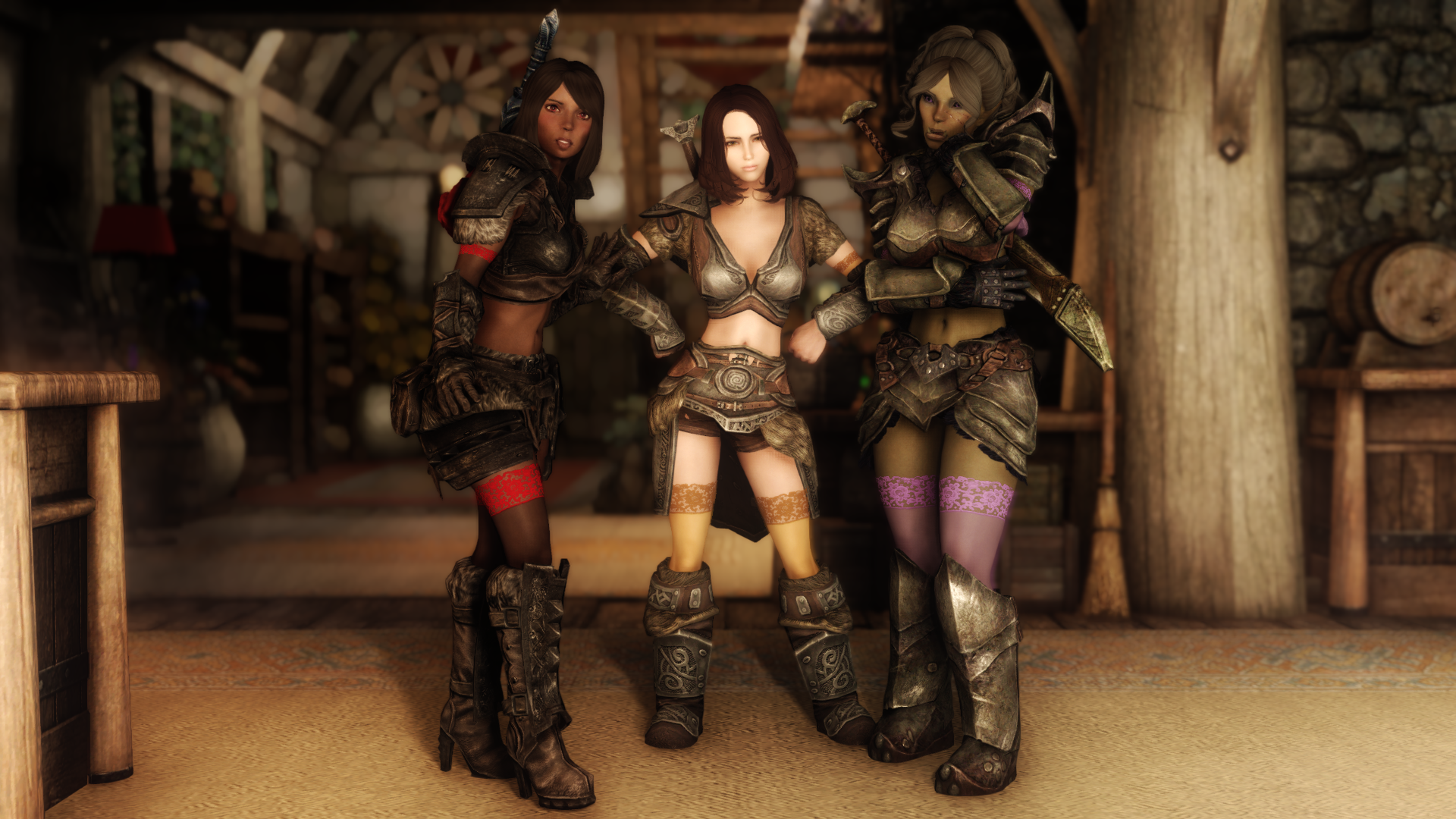 Dyeable Stockings Rus