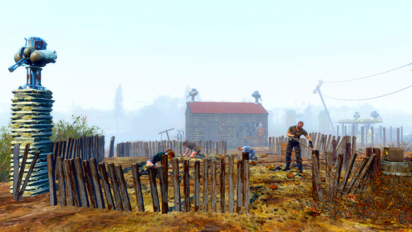 Кто узнает это поселение, тому..  fallout-4