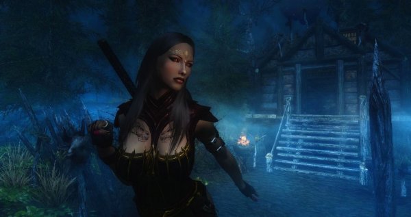 Законченный образ Велены. Зашла к Шапокляк.