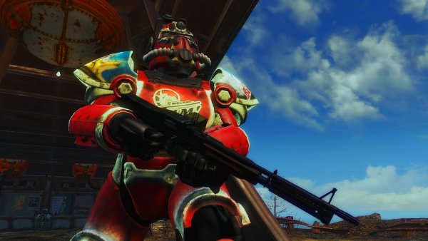 Веселая Бронька на Фар-Харборе. Fallout4