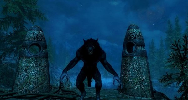 У кого как, а у меня лохматый стоял у камней!