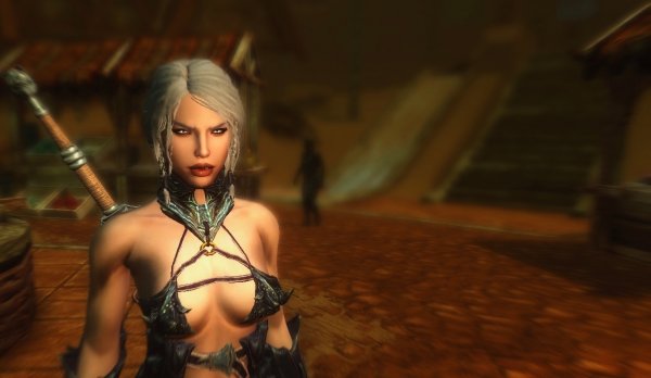 Фалмерка в Вайтране. Skyrim LE (3.0 сборка)