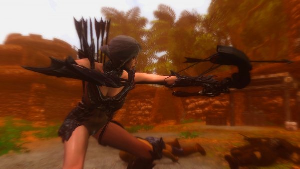 Моя Фалмерка охотиться на вампиров..