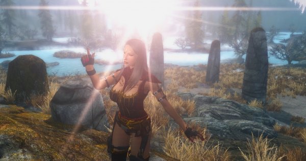 Солнце, друг человека! ;) Skyrim