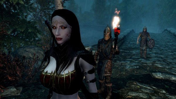 Стражник: "Она солнца боиться, или что???"