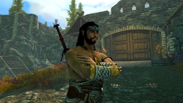 Перед воротами Вайтрана.