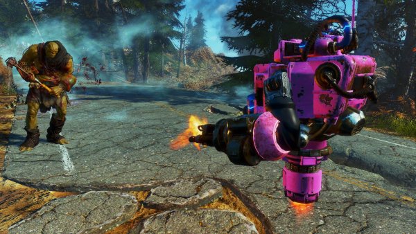 Стелла жжжёт! Супермутанту по бубенцам! )))