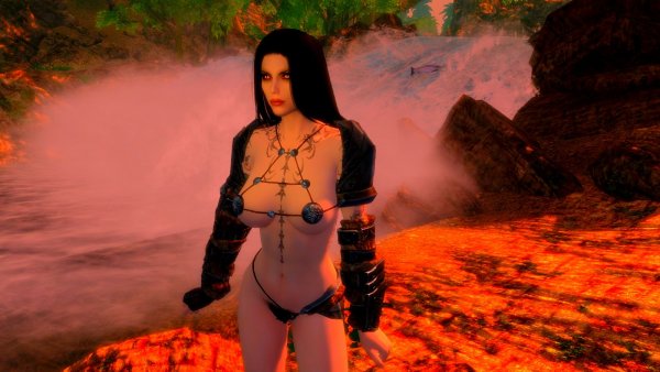 У горной реки.. SkyrimLE (Тропики 4.0)