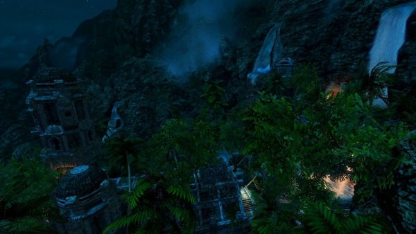 Тропический Маркарт ночью...