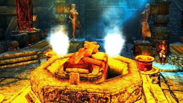 Йен легла, чтобы получить благословение..