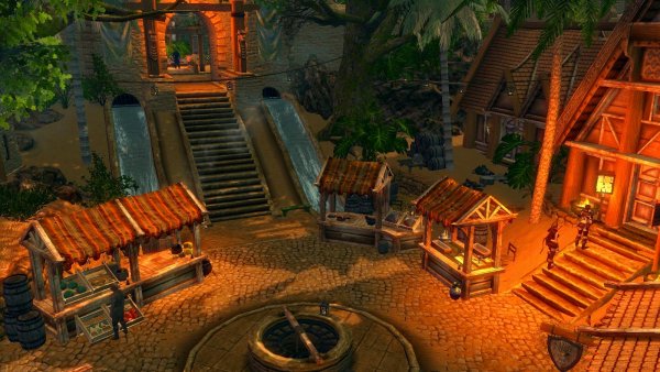 Рыночная площадь Вайтрана. SLE (Тропики 4.0)