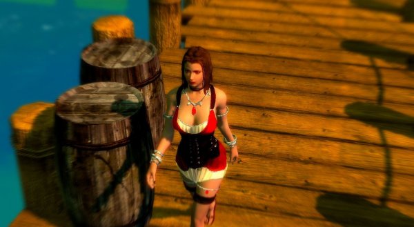 Девица в порте Солитьюда.. SLE (4.0 сборка)