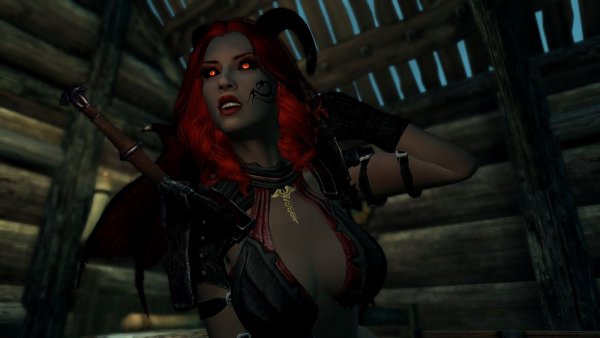 ELLARI - SuccubusRace. SkyrimSE