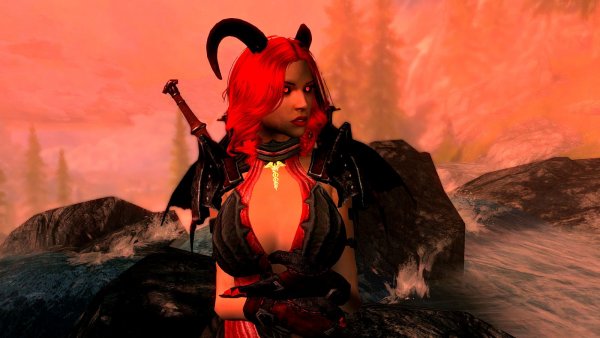 SkyrimSE. ELLARI - SuccubusRace.