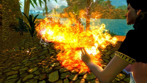 Поджарила Йен Джека.. SkyrimLE (Тропики 4.0)