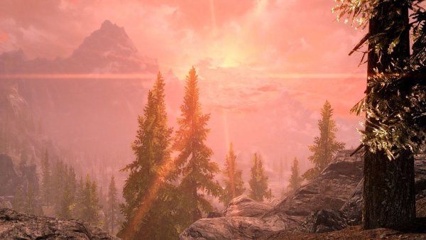 SkyrimSE - КРАСОТА..