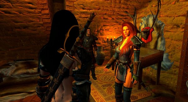 Беседа с Эйлой.. SkyrimLE (Тропики 4.0)