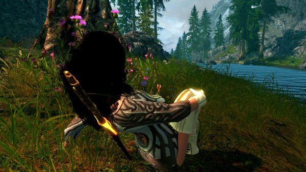 У реки.. SkyrimLE(4.0 сборка)