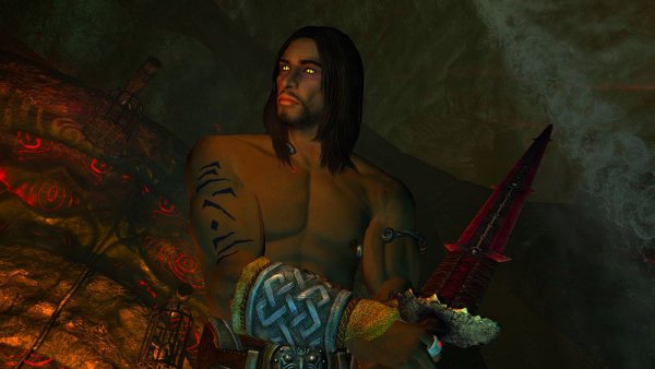 В кургане Блэдскал.. Солстейм.