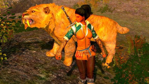 Дориана, как самка-оборотень - любит..