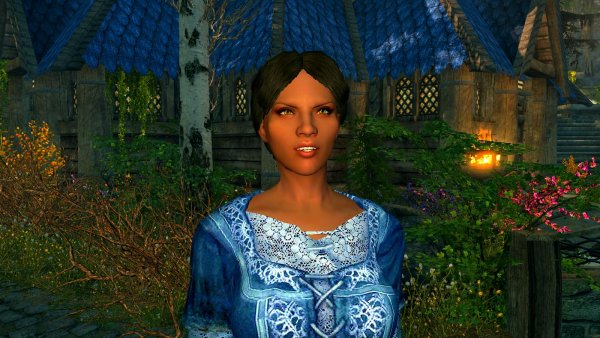 Уйдёшь за мечем, больше в дом не пущу!!! ))