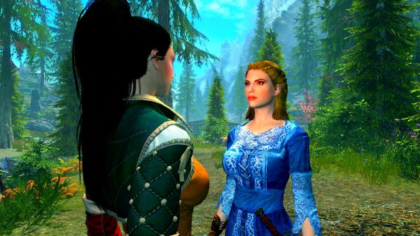 Гердур знакомится с Чудо-женщиной..