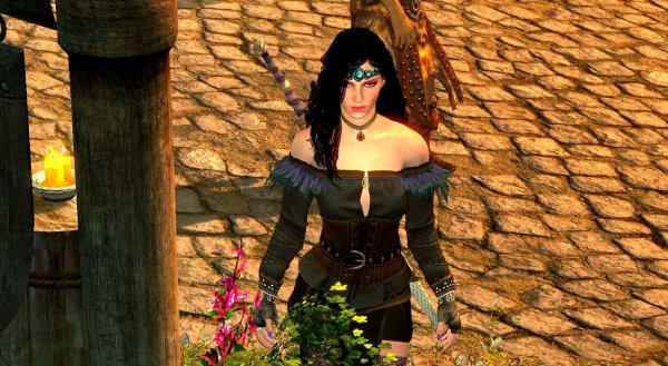 Йеннифер в Вайтране.. Skyrim SE (сборка 6.0)
