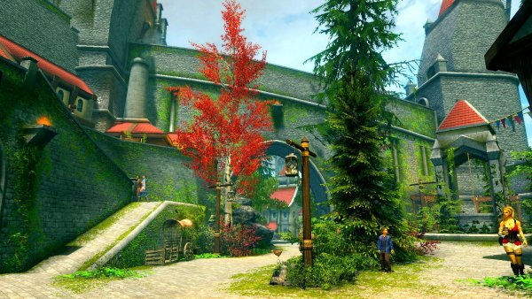 Вид на рыночную площадь в Солитьюде..