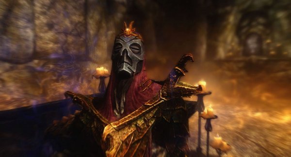 Снова убитый Драконий Жрец.. ))  SkyrimLE