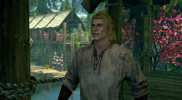 Ход явно счастлив! )) Skyrim SE (сборка 6.0)