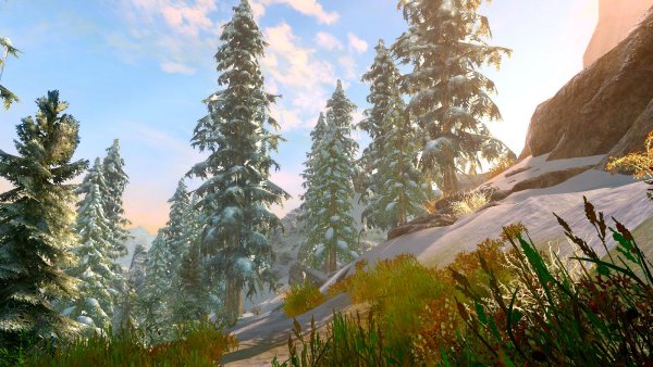 Пейзажи Летне-Зимнего Скайрима (сборка 6.0)