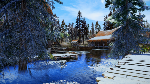 SkyrimSE 6.0 - Зима - холода